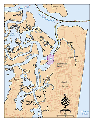 Fernandina Beach/St. Marys River Boating Zones