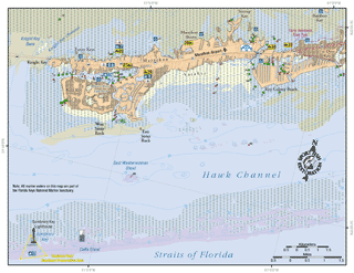 Detailed map of Marathon and Sombrero Key