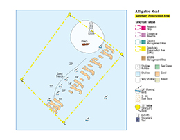Alligator Reef Marine Zones