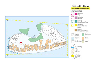 Eastern Dry Rocks Marine Zones